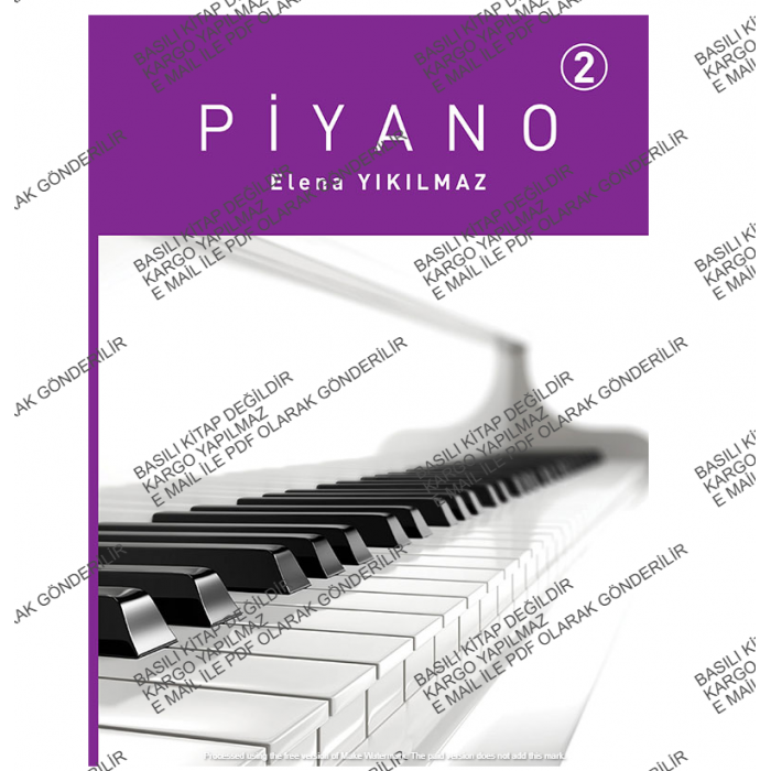 PDF - Piyano Metodu 2 - Elena Yıkılmaz