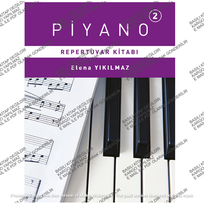 PDF - Piyano 2 Repertuvar - Elena Yıkılmaz PDF - Piyano 2 Repertuvar - Elena Yıkılmaz