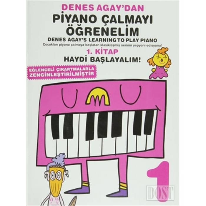 Denes Agaydan Piyano Çalmayı Öğrenelim - 1